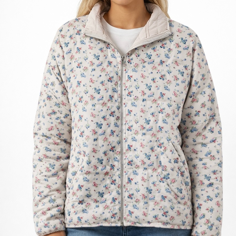 NEW Altar’d State Floral Corduroy Jacket Size Medium NWT